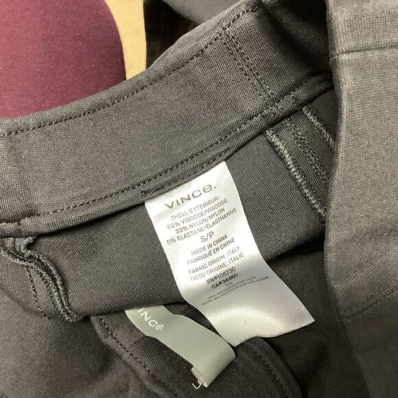 #153 VINCE charcoal stretch skinny pants - Picture 7 of 7